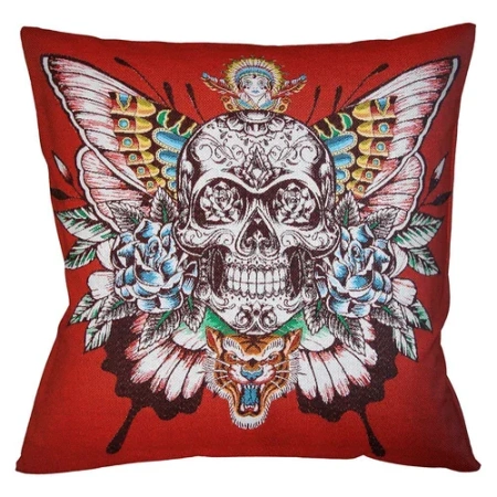Арт-подушка «Краниум» (руж)