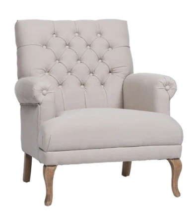 Кресло льняного цвета Кембридж