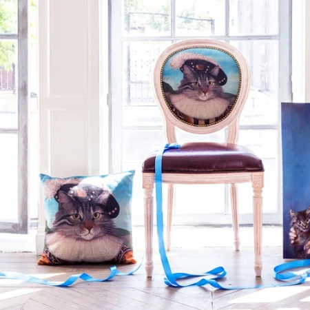 Арт-подушка «Музейный экспонат», версия 33 «Справедливый господин»